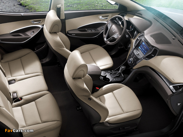 Hyundai Santa Fe (DM) 2012 wallpapers (640 x 480)