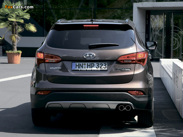 Hyundai Santa Fe (DM) 2012 wallpapers (640 x 480)