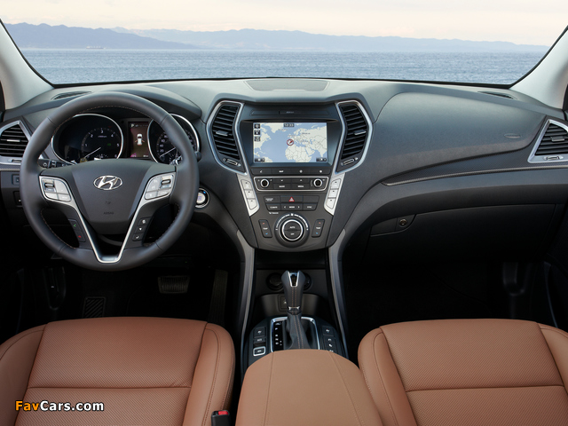 Hyundai Santa Fe (DM) 2015 wallpapers (640 x 480)