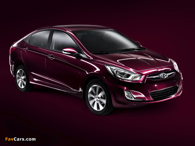 Hyundai Solaris (RB) 2010 photos (640 x 480)