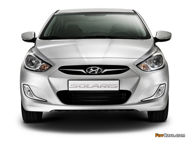 Hyundai Solaris (RB) 2010 wallpapers (640 x 480)