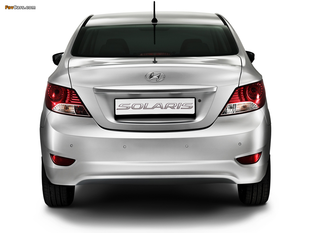 Images of Hyundai Solaris (RB) 2010 (1024 x 768)