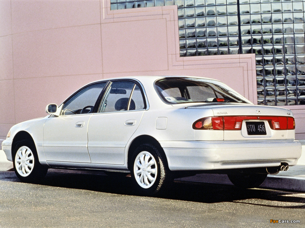 Hyundai Sonata US-spec (Y3) 1993–96 photos (1024 x 768)
