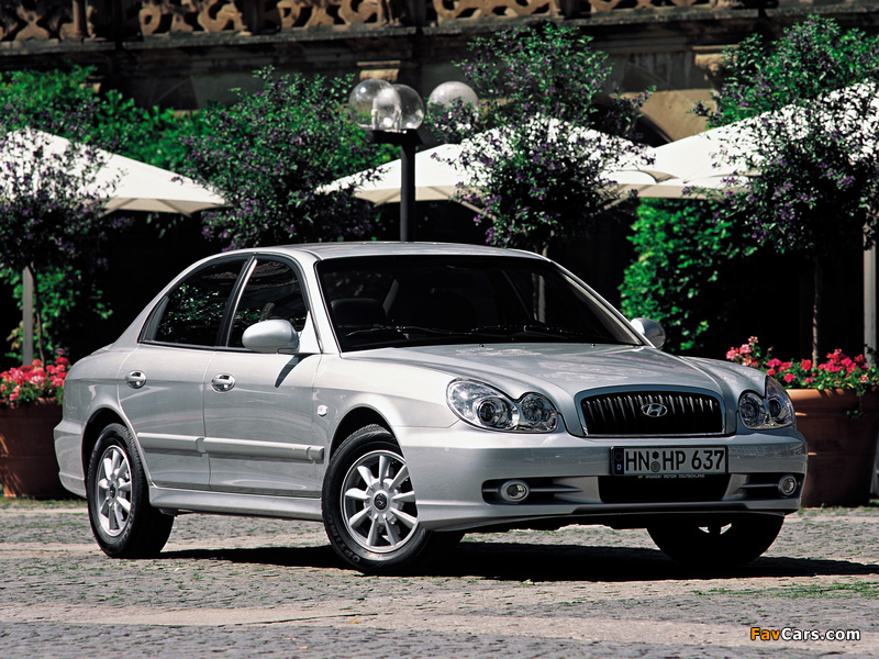 Hyundai Sonata (EF) 2001–04 images (800 x 600)