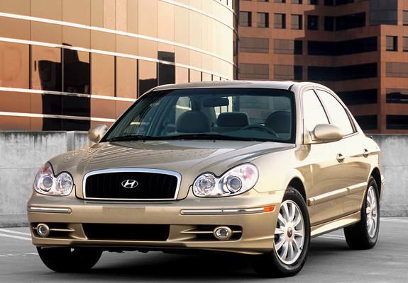 Hyundai Sonata US-spec (EF) 2001–04 photos