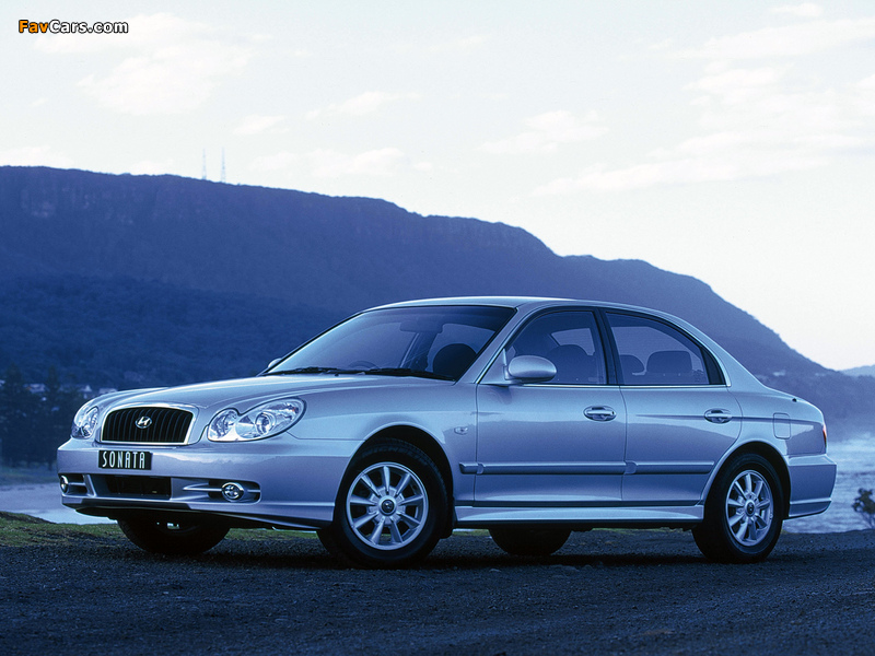 Hyundai Sonata AU-spec (EF) 2002–05 images (800 x 600)