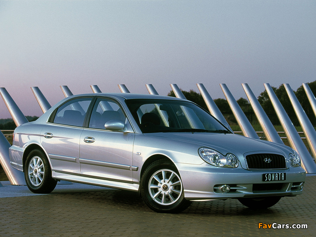 Hyundai Sonata AU-spec (EF) 2002–05 images (640 x 480)