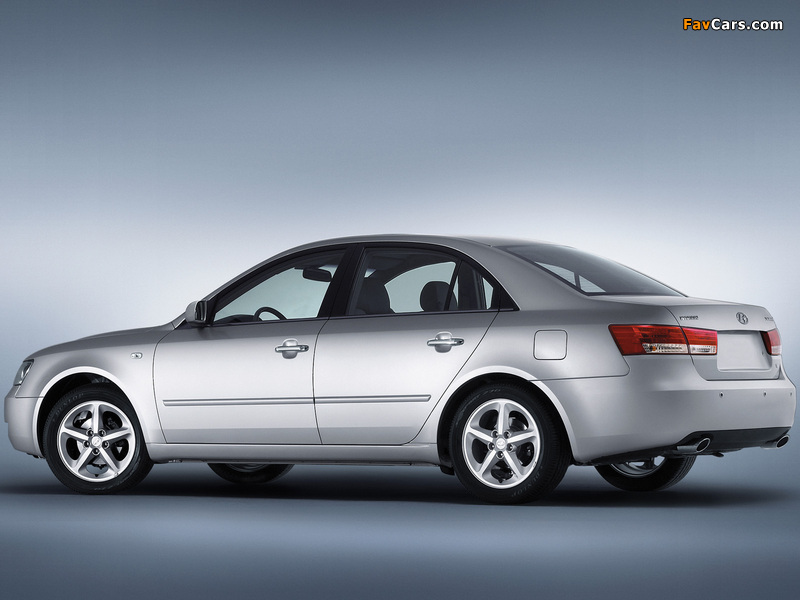 Hyundai Sonata (NF) 2004–07 wallpapers (800 x 600)