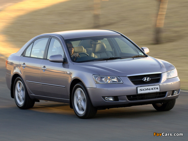 Hyundai Sonata ZA-spec (NF) 2005–07 images (640 x 480)