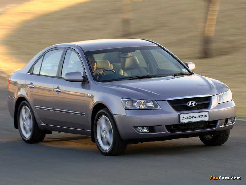 Hyundai Sonata ZA-spec (NF) 2005–07 images (800 x 600)