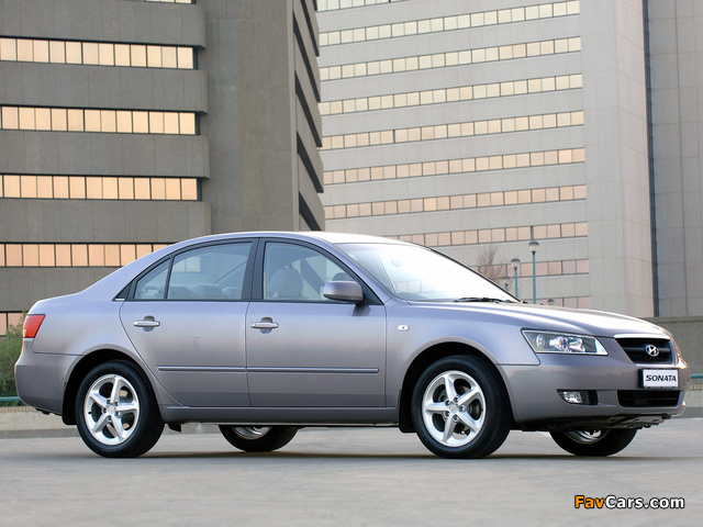 Hyundai Sonata ZA-spec (NF) 2005–07 images (640 x 480)