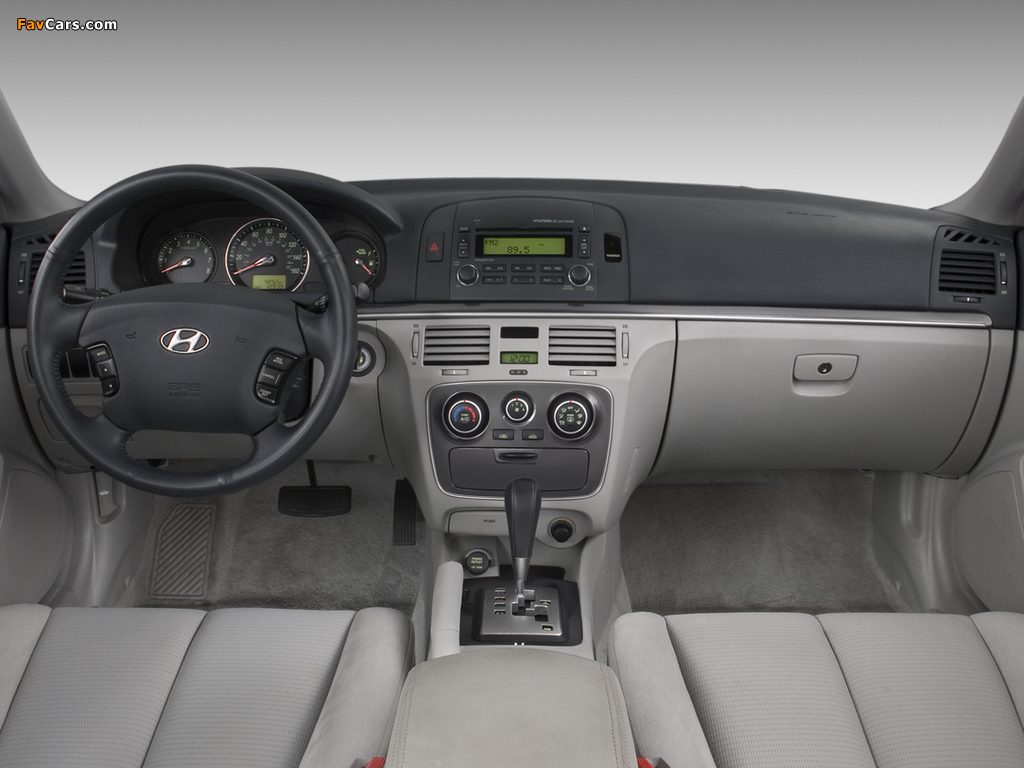 Hyundai Sonata US-spec (NF) 2005–08 images (1024 x 768)