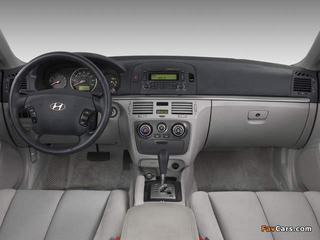 Hyundai Sonata US-spec (NF) 2005–08 images (640 x 480)