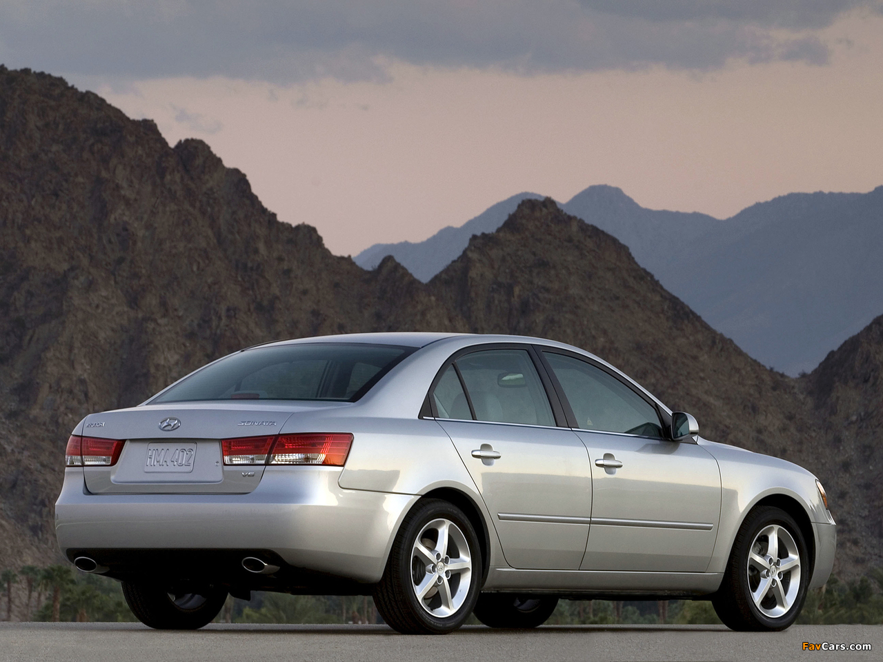 Hyundai Sonata US-spec (NF) 2005–08 photos (1280 x 960)