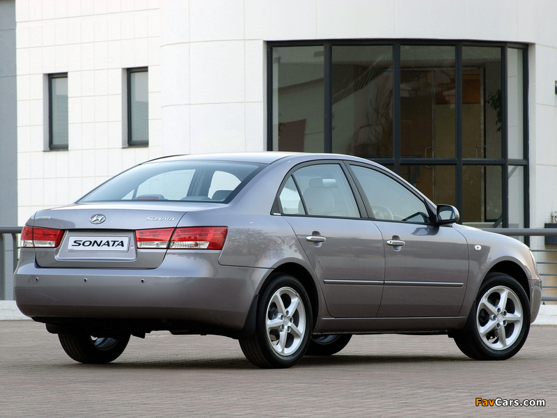 Hyundai Sonata ZA-spec (NF) 2005–07 pictures (800 x 600)