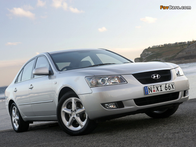 Hyundai Sonata AU-spec (NF) 2005–07 wallpapers (640 x 480)