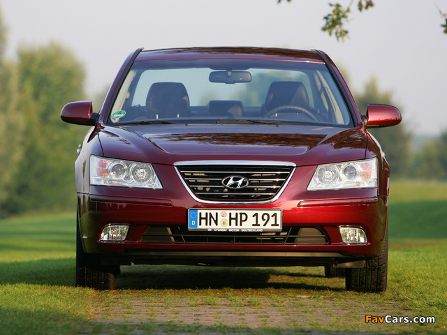 Hyundai Sonata (NF) 2007–09 images (640 x 480)
