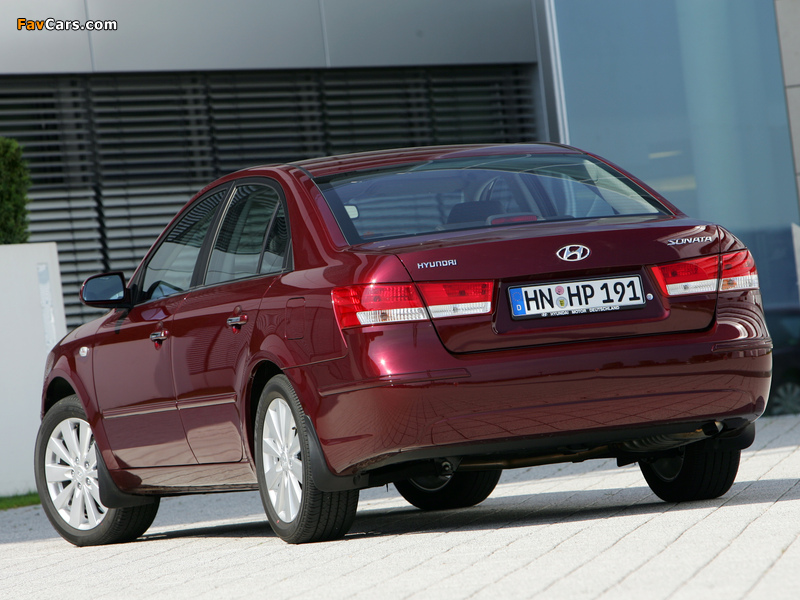 Hyundai Sonata (NF) 2007–09 images (800 x 600)