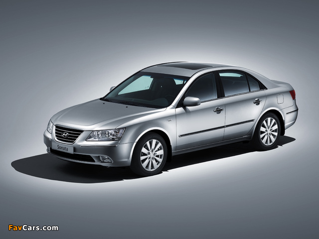 Hyundai Sonata (NF) 2007–09 images (640 x 480)