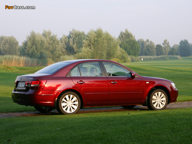 Hyundai Sonata (NF) 2007–09 photos (640 x 480)