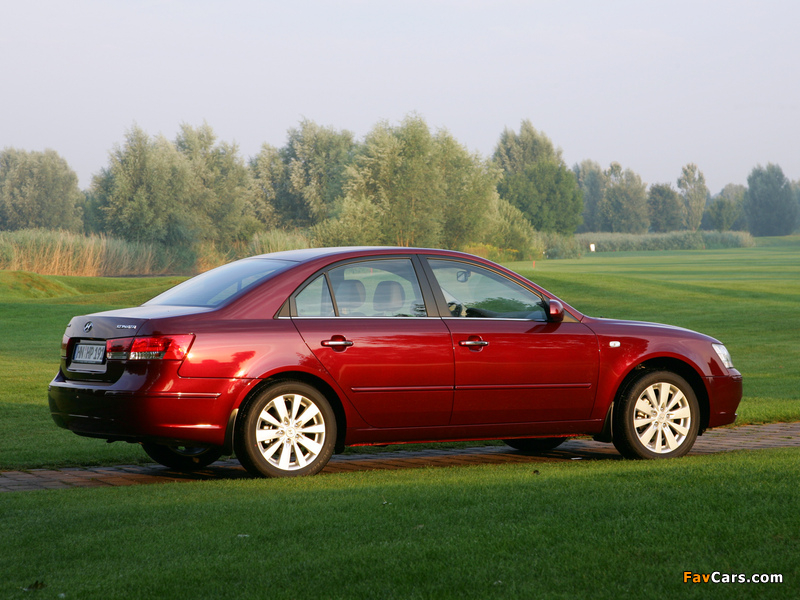 Hyundai Sonata (NF) 2007–09 photos (800 x 600)