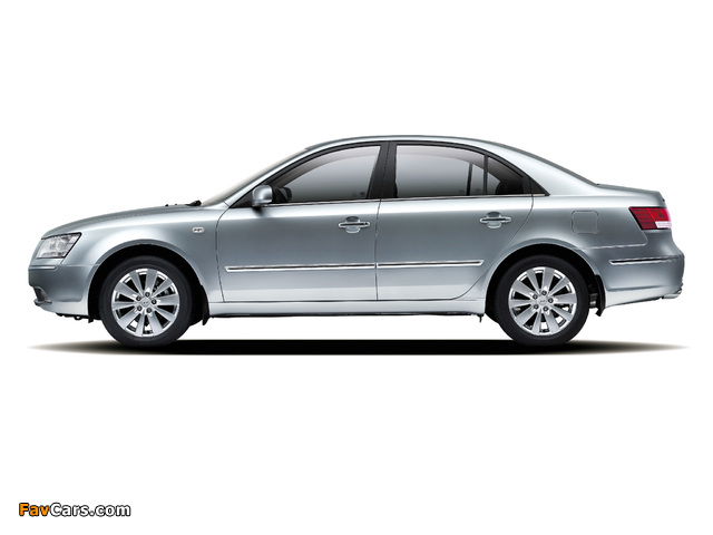 Hyundai Sonata (NF) 2007–09 wallpapers (640 x 480)