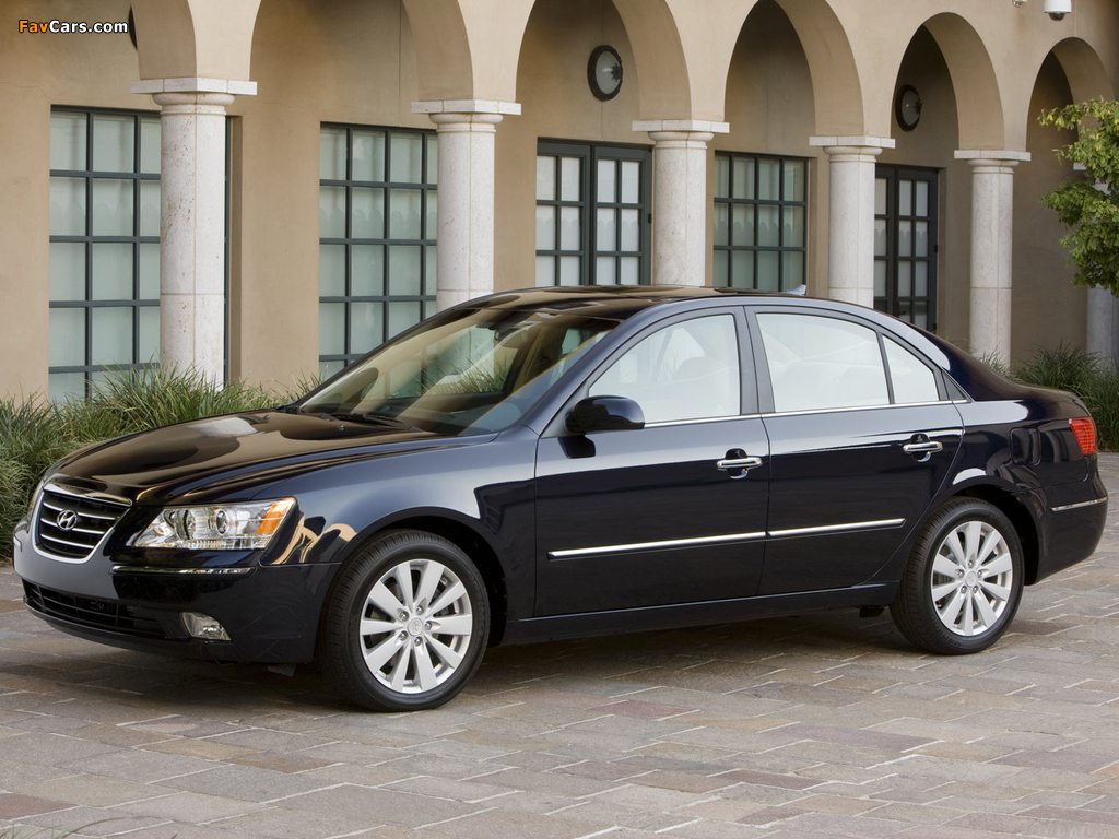 Hyundai Sonata US-spec (NF) 2008–10 photos (1024 x 768)