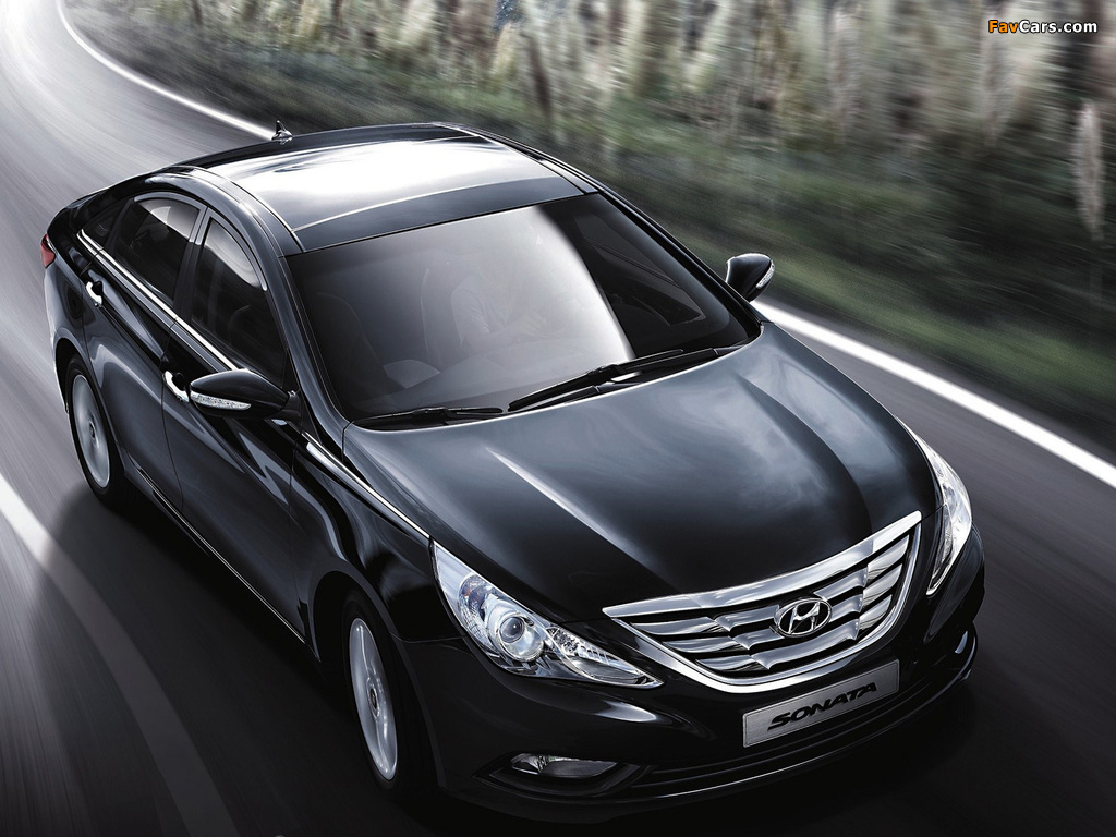 Hyundai Sonata (YF) 2009 wallpapers (1024 x 768)