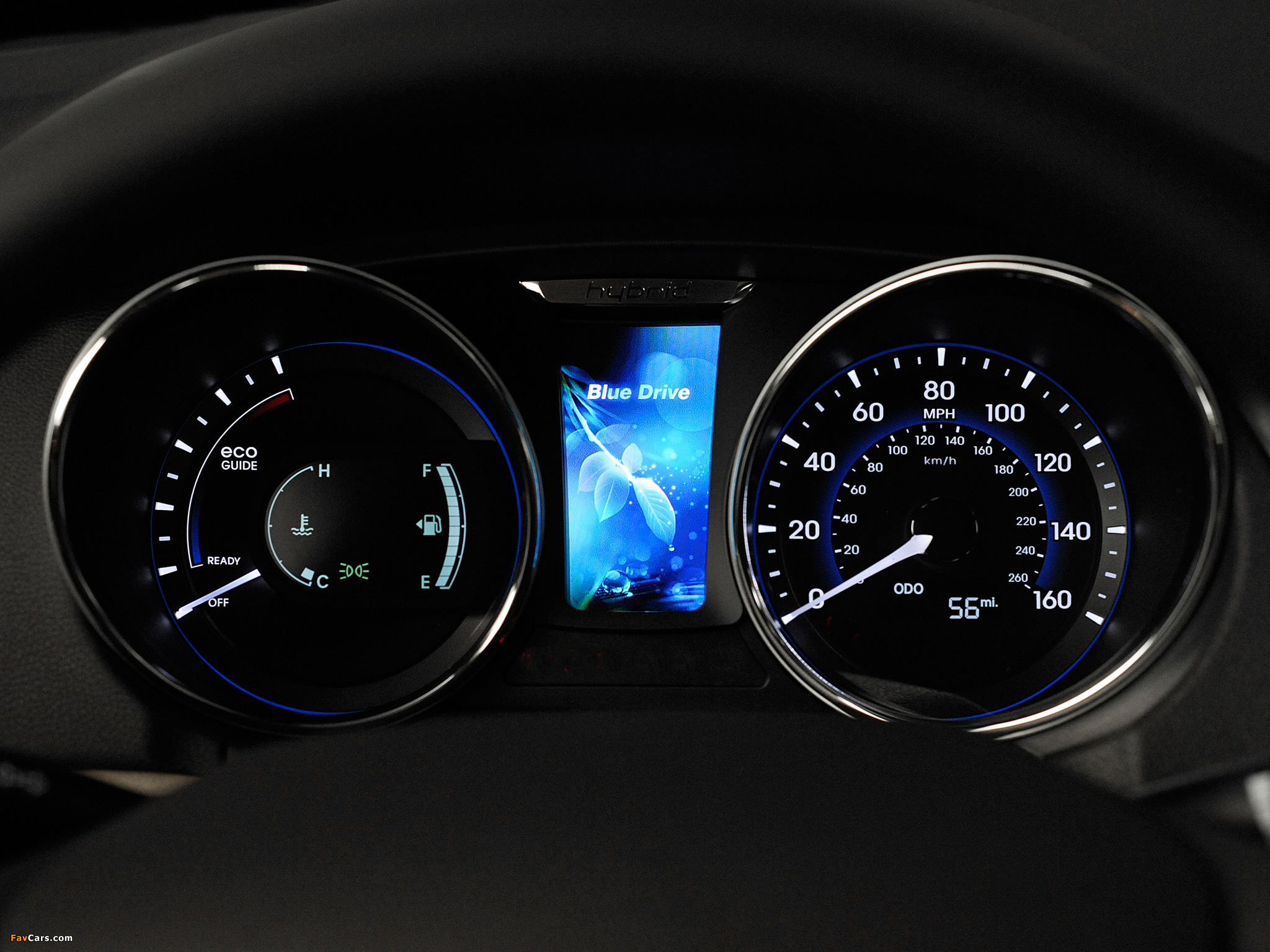 Hyundai Sonata Blue Drive US-spec (YF) 2010 images (2048 x 1536)