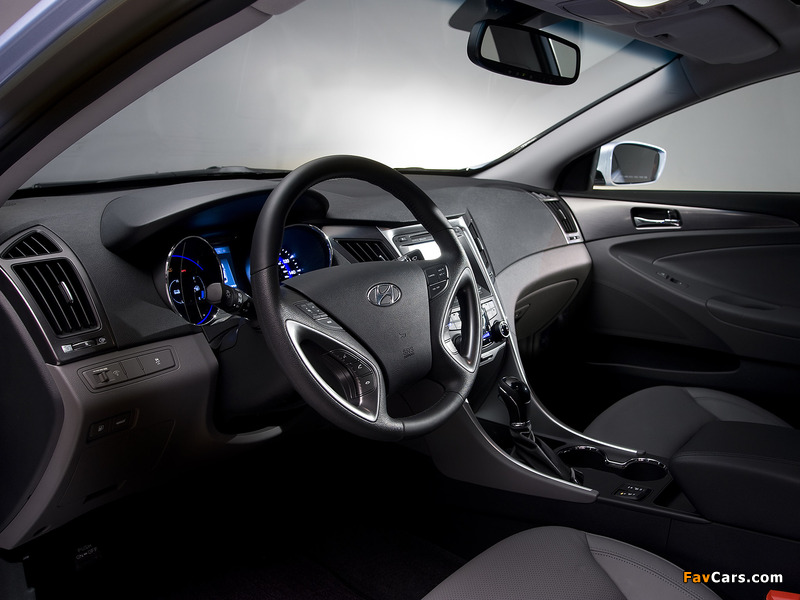 Hyundai Sonata Blue Drive US-spec (YF) 2010 photos (800 x 600)