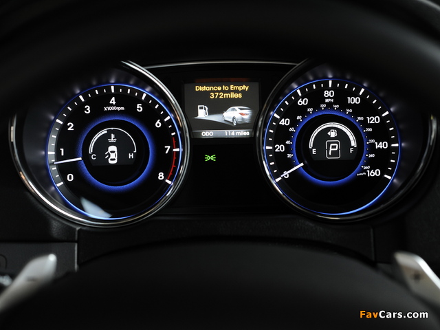 Hyundai Sonata US-spec (YF) 2013 photos (640 x 480)