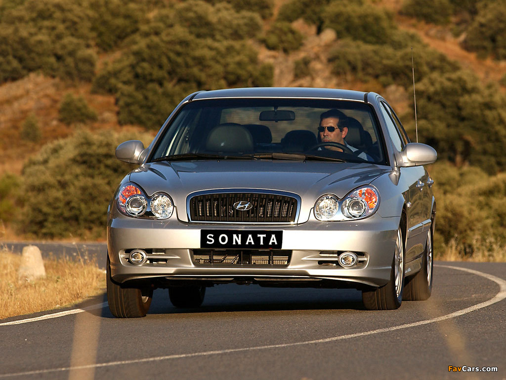 Images of Hyundai Sonata (EF) 2001–04 (1024 x 768)