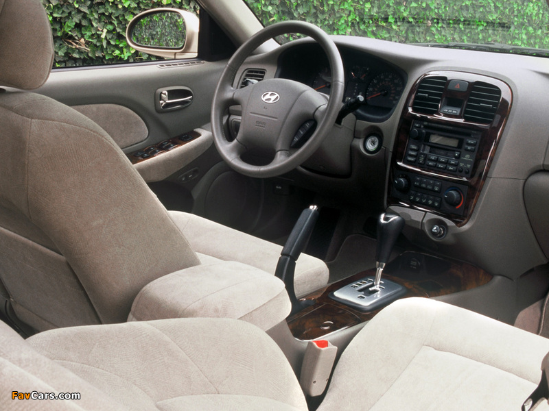 Images of Hyundai Sonata US-spec (EF) 2001–04 (800 x 600)