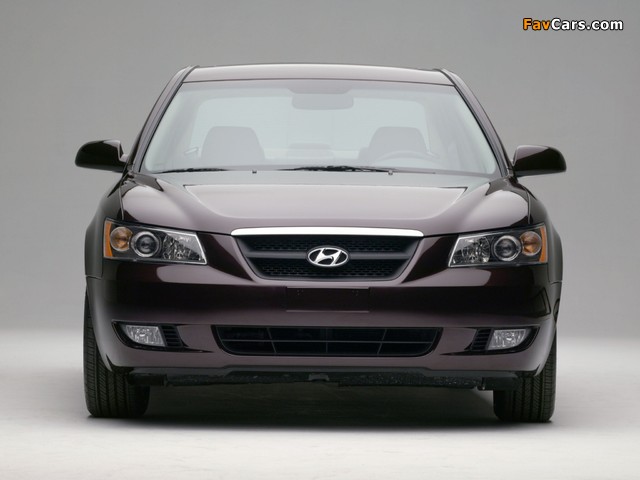 Images of Hyundai Sonata US-spec (NF) 2005–08 (640 x 480)