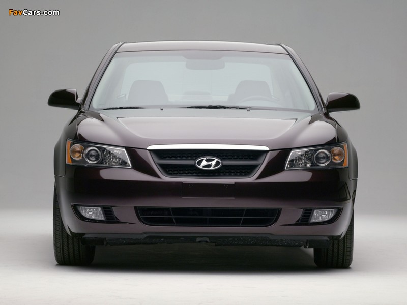 Images of Hyundai Sonata US-spec (NF) 2005–08 (800 x 600)