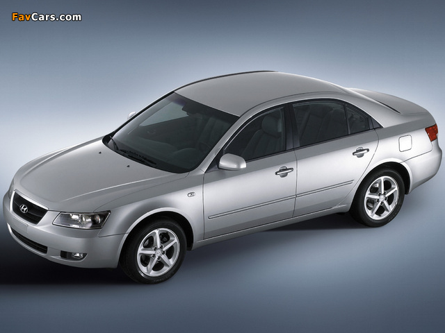 Photos of Hyundai Sonata (NF) 2004–07 (640 x 480)