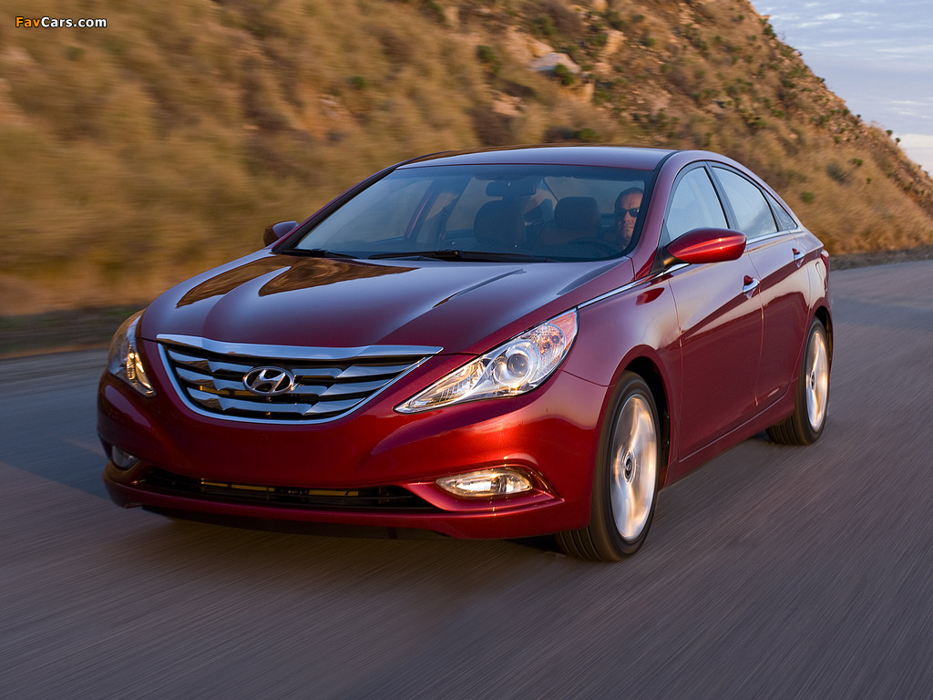 Photos of Hyundai Sonata US-spec (YF) 2010 (1024 x 768)