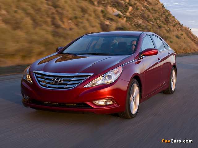 Photos of Hyundai Sonata US-spec (YF) 2010 (640 x 480)