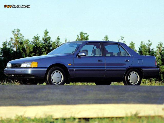 Pictures of Hyundai Sonata (Y2) 1988–93 (640 x 480)