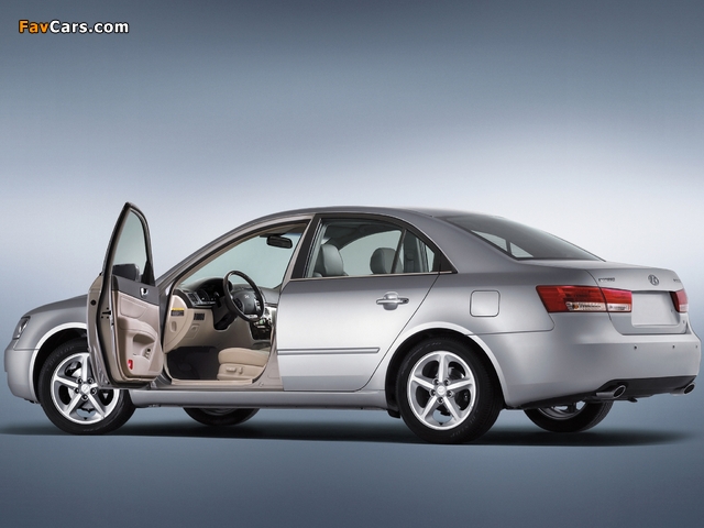 Pictures of Hyundai Sonata (NF) 2004–07 (640 x 480)