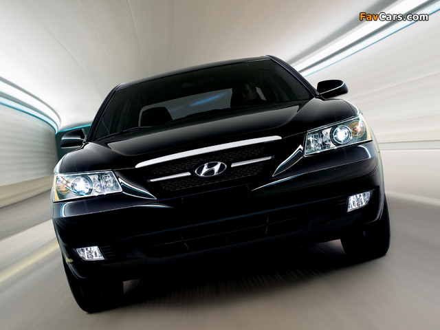 Pictures of Hyundai Sonata US-spec (NF) 2005–08 (640 x 480)