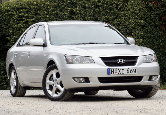 Pictures of Hyundai Sonata AU-spec (NF) 2005–07