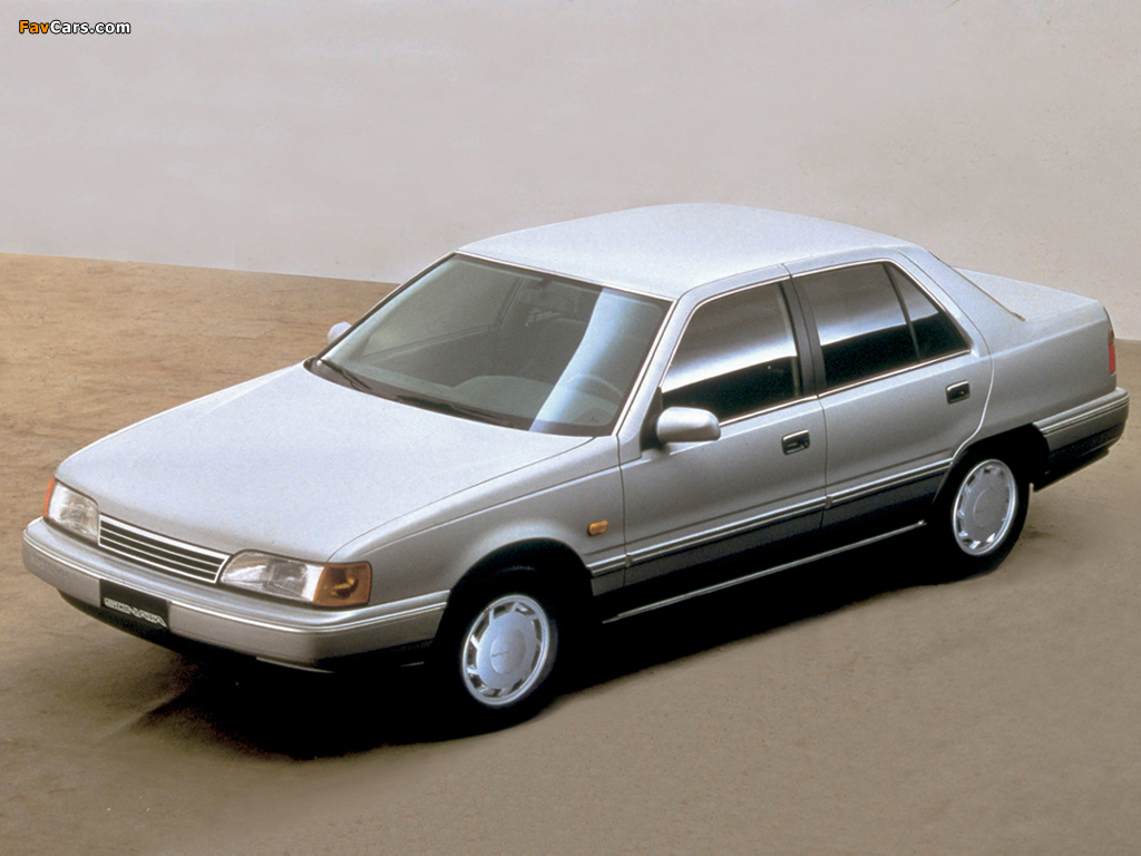Hyundai Sonata (Y2) 1988–93 wallpapers (1024 x 768)