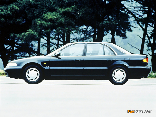 Hyundai Sonata (Y3) 1993–96 wallpapers (640 x 480)