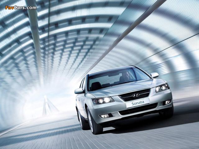 Hyundai Sonata (NF) 2004–07 wallpapers (640 x 480)