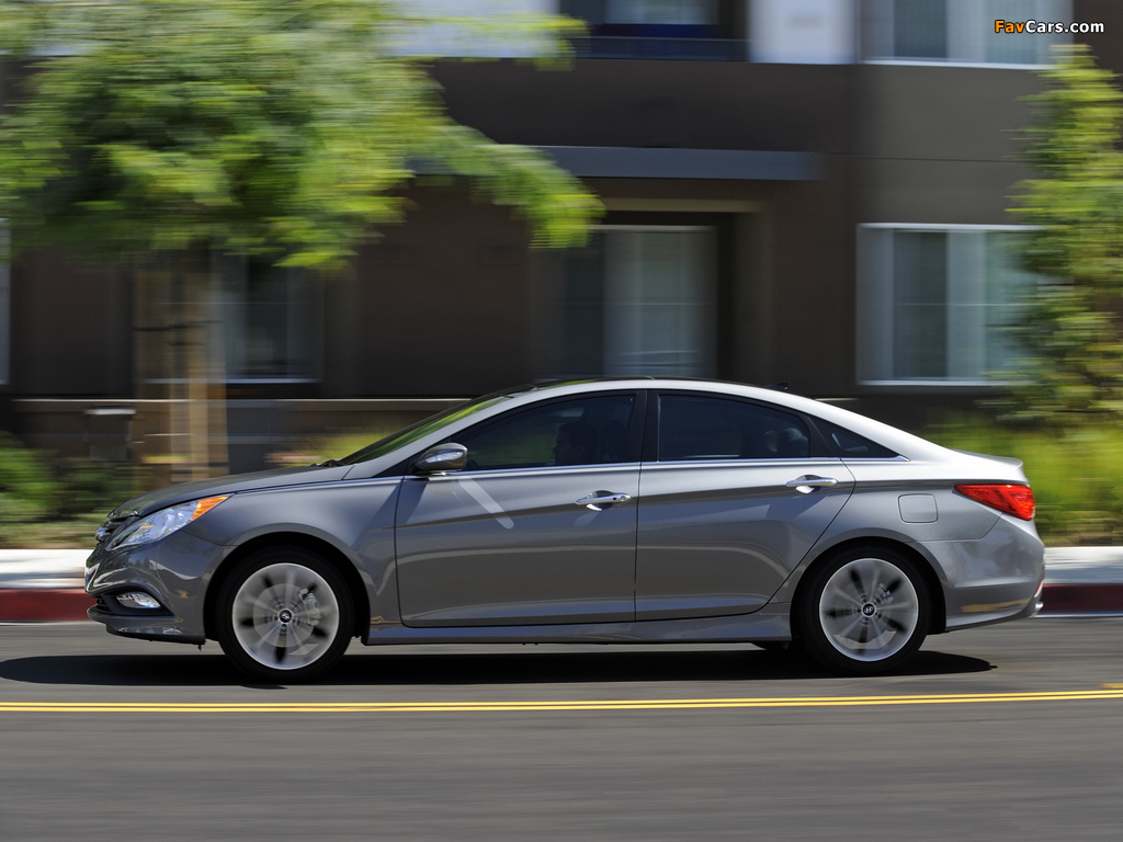 Hyundai Sonata US-spec (YF) 2013 wallpapers (1024 x 768)