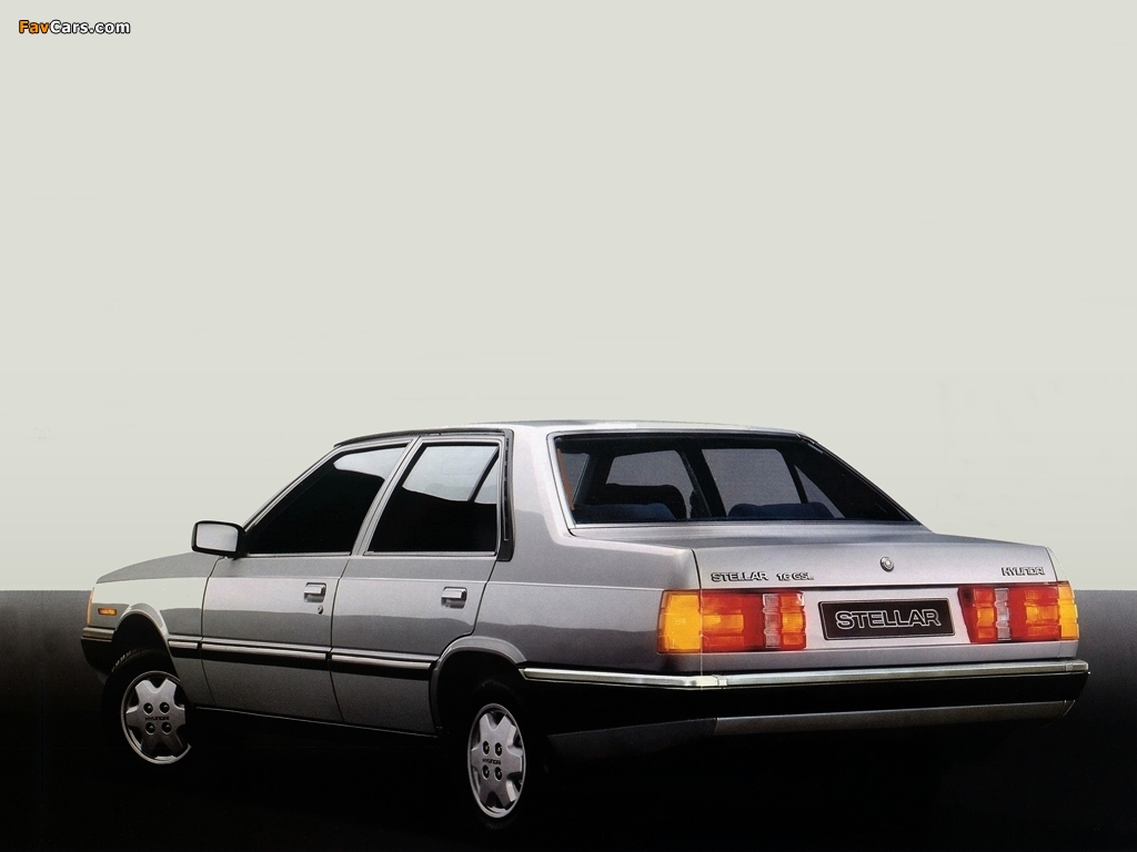 Hyundai Stellar 1983–87 images (1024 x 768)
