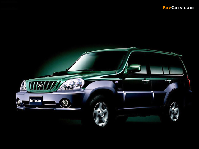 Hyundai Terracan 2001–04 images (640 x 480)