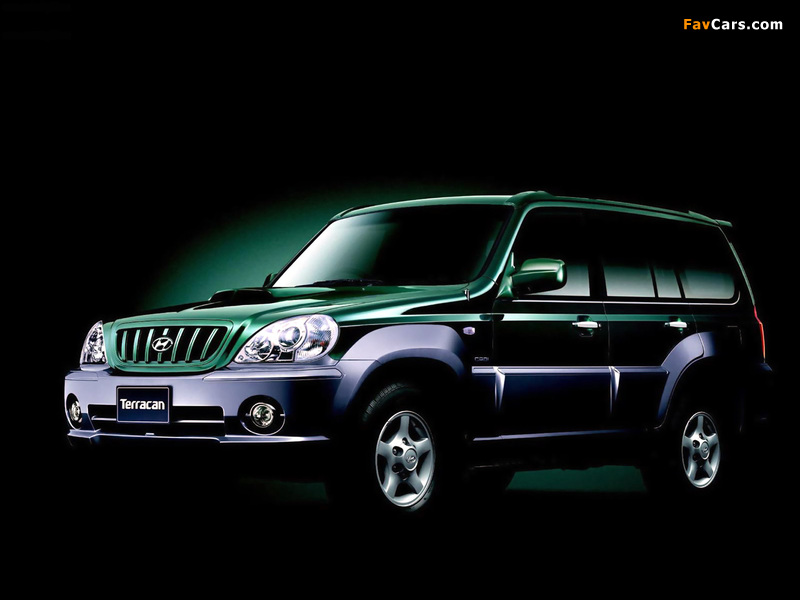 Hyundai Terracan 2001–04 images (800 x 600)