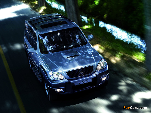 Hyundai Terracan 2004–07 images (640 x 480)